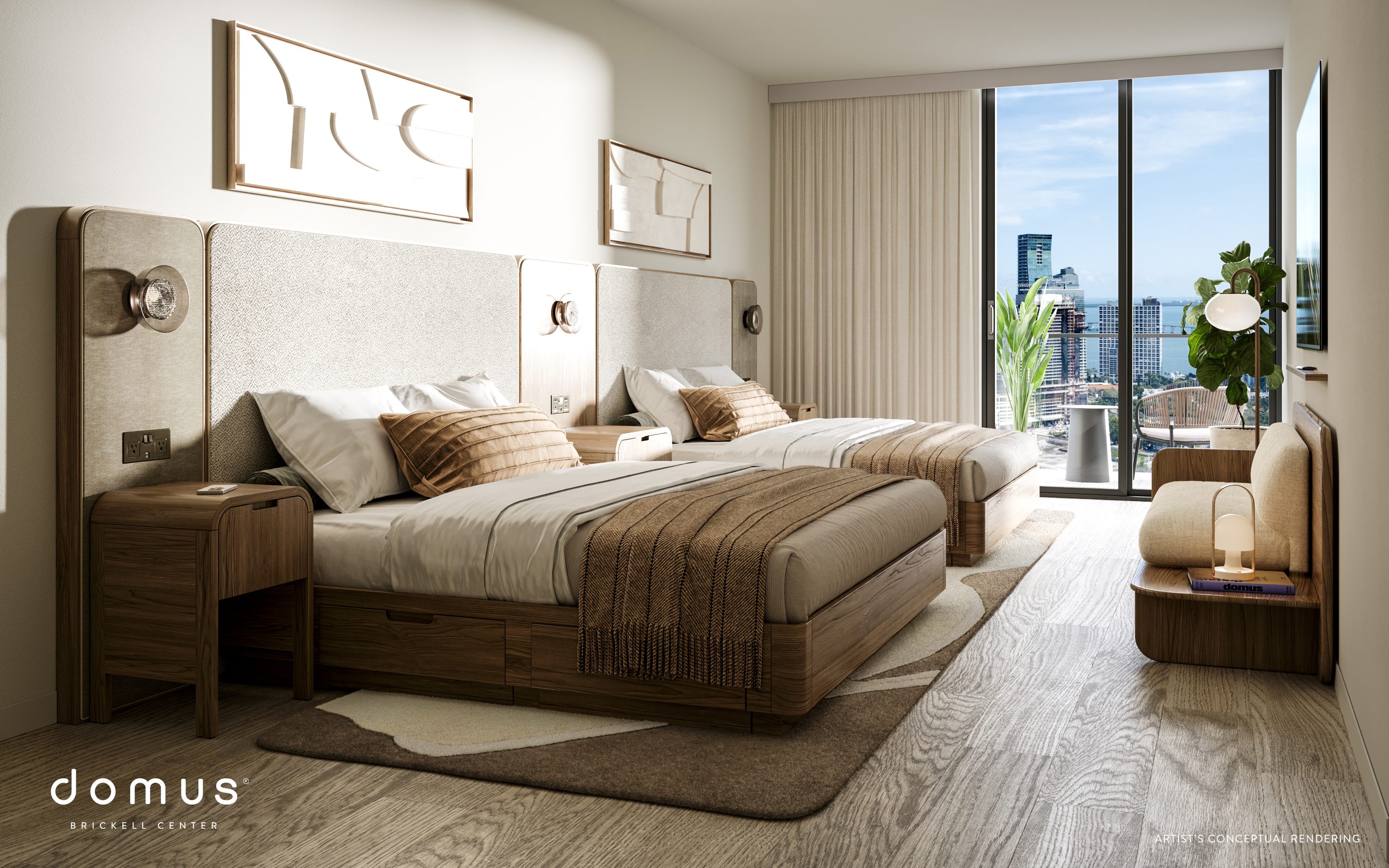 Center second bedroom