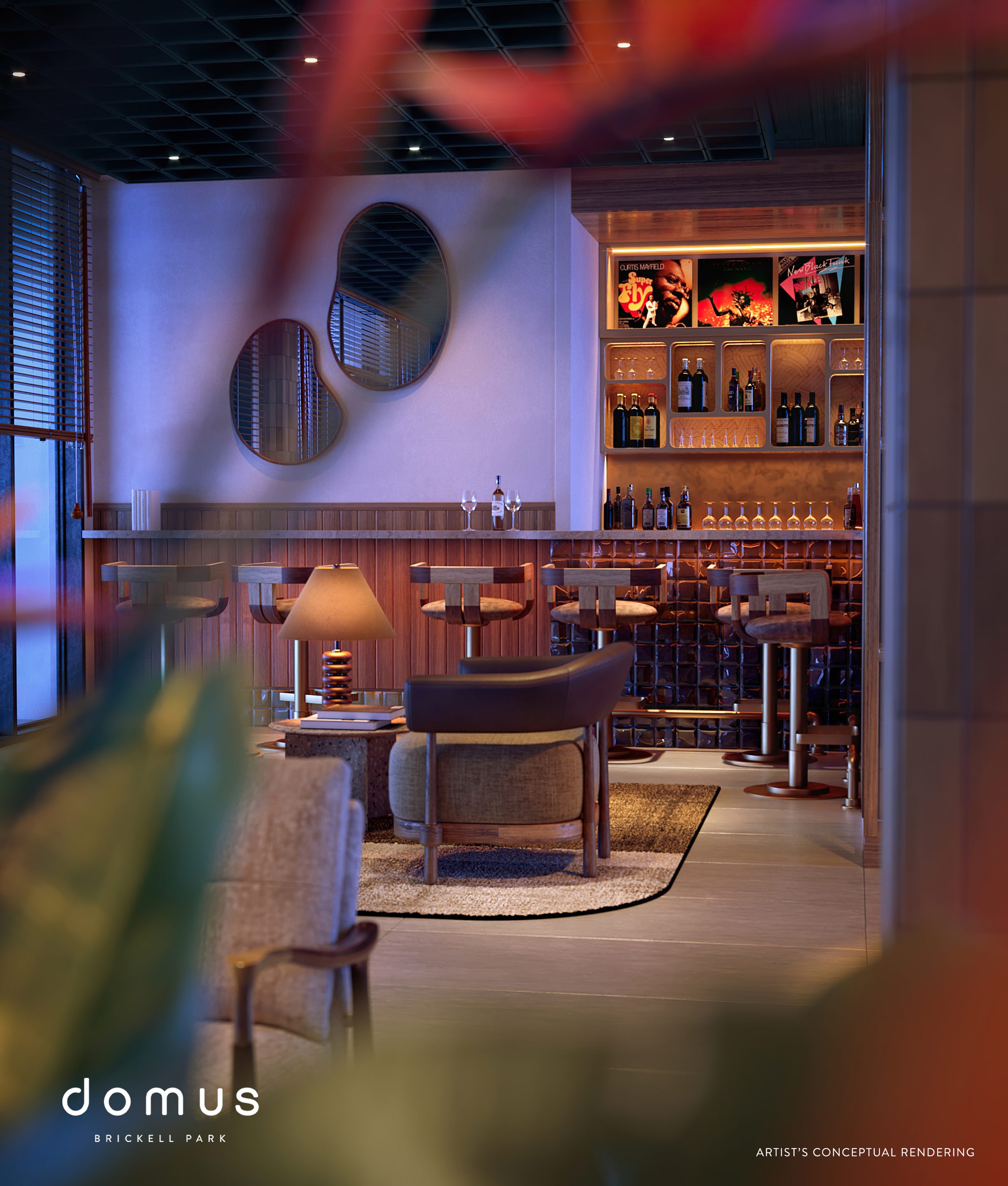 Wine bar vignette