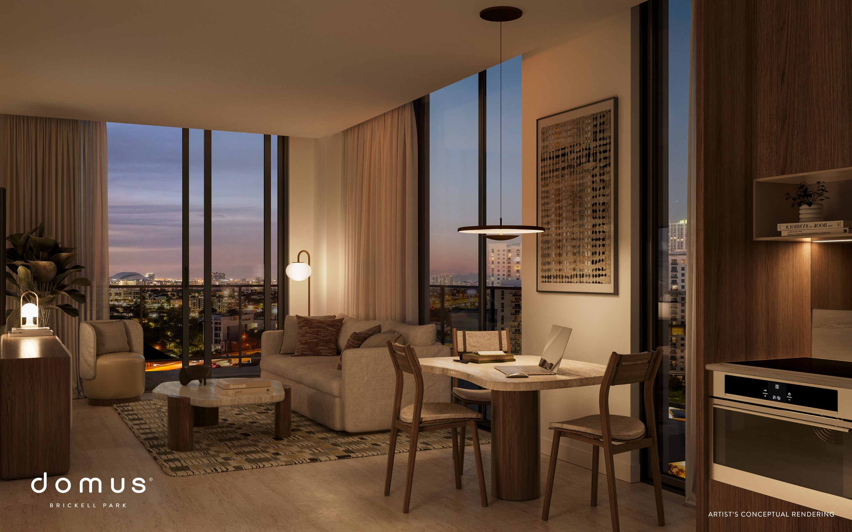 Line 03 one-bedroom rendering